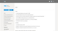 Desktop Screenshot of iciql.com